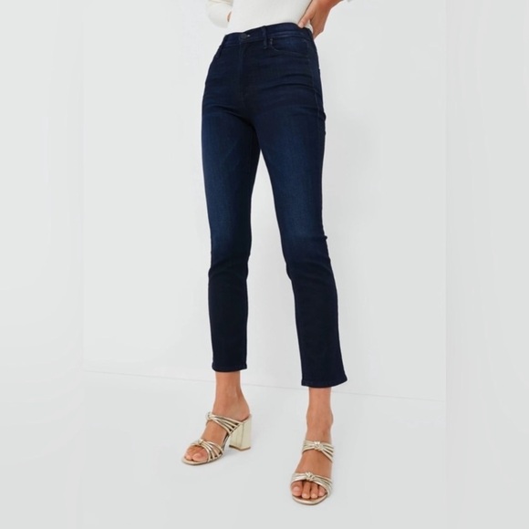 Mother The Mid Rise Dazzler Ankle now or never size‎ 26 dark wash stretching - Picture 2 of 12